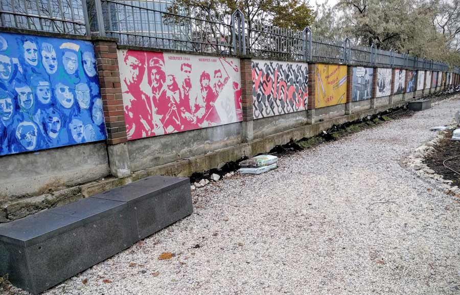 Warsaw Uprising Museum street art