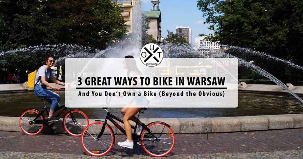 biking in warsaw